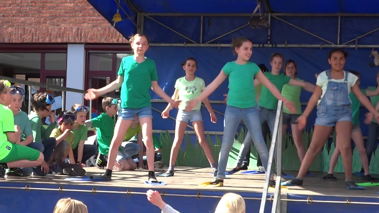 Annuncia-Instituut Ranst. 5A en 5B - Crazy Frogs...schoolfeest 2016