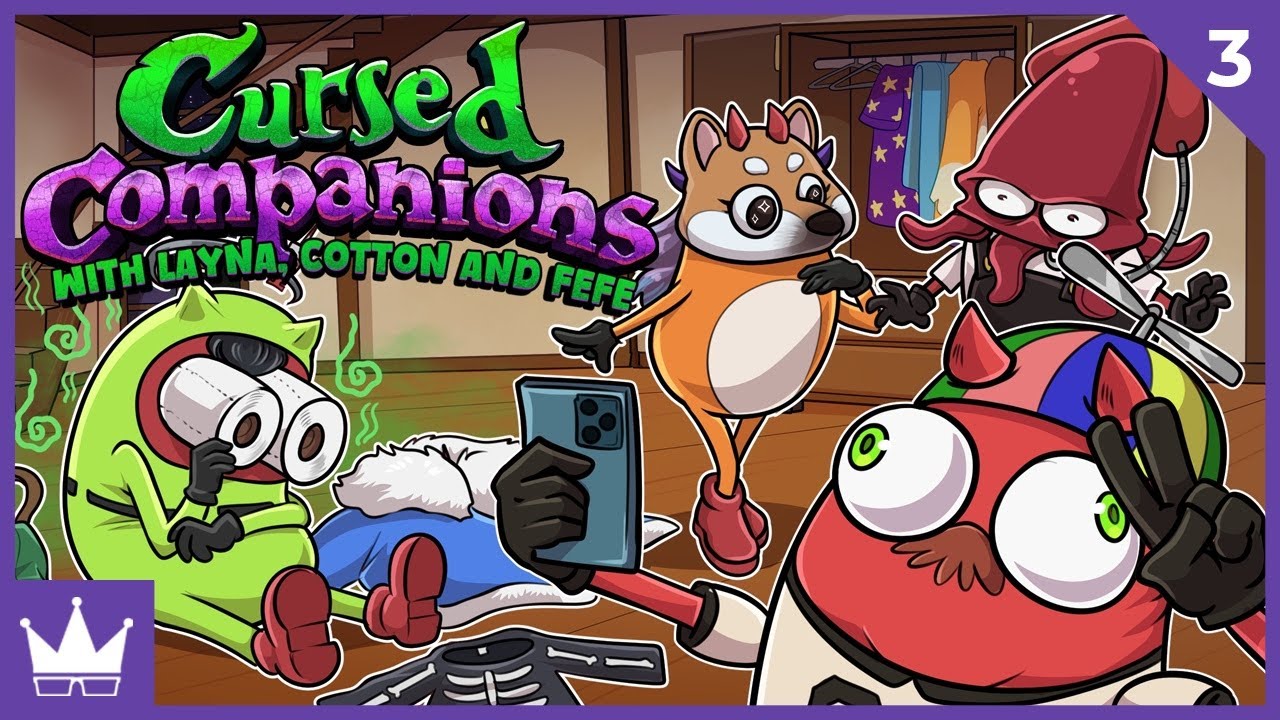 Twitch Livestream | Cursed Companions w/Layna, Cotton & FeFe | Ep 3 [PC]