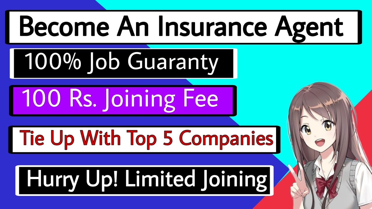 Become an Insuarance Agent Earn Money Job No Qualification