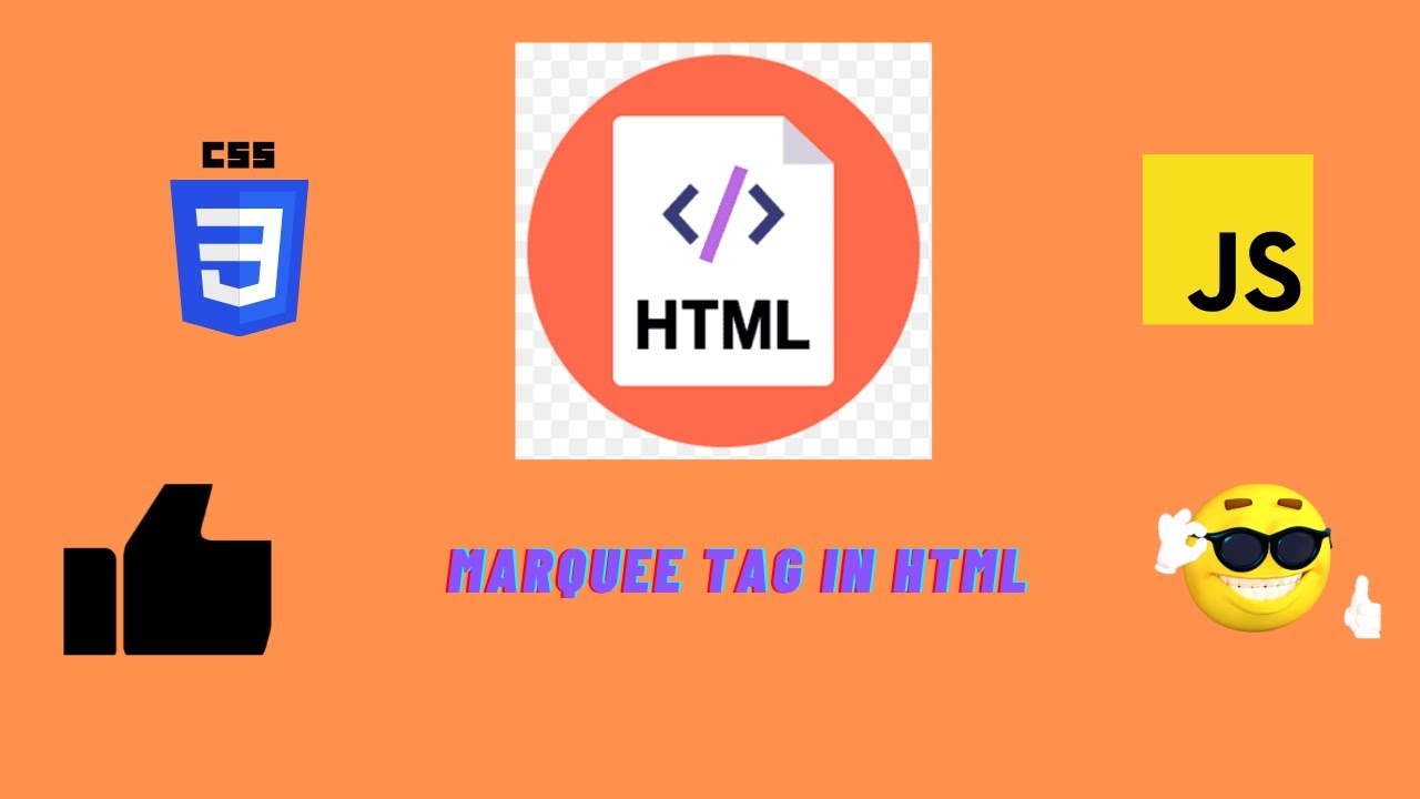 8#: Marquee tag in html - YouTube