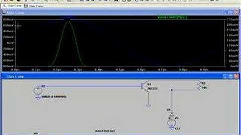 LTSpice demonstrates Class C Amp Saturation
