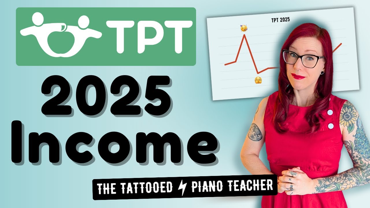 My 2025 Teachers Pay Teachers Income Report | How Much I Made on TPT ...