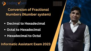How to Convert Fraction Numbers Between Decimal, Octal, Hexadecimal and Octal - IA Exam 2022