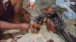 cara ganti ring piston sinso 5800