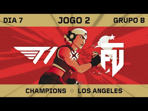 T1 x FUT Esports (Mapa 2: Pearl) | VALORANT Champions Los Angeles