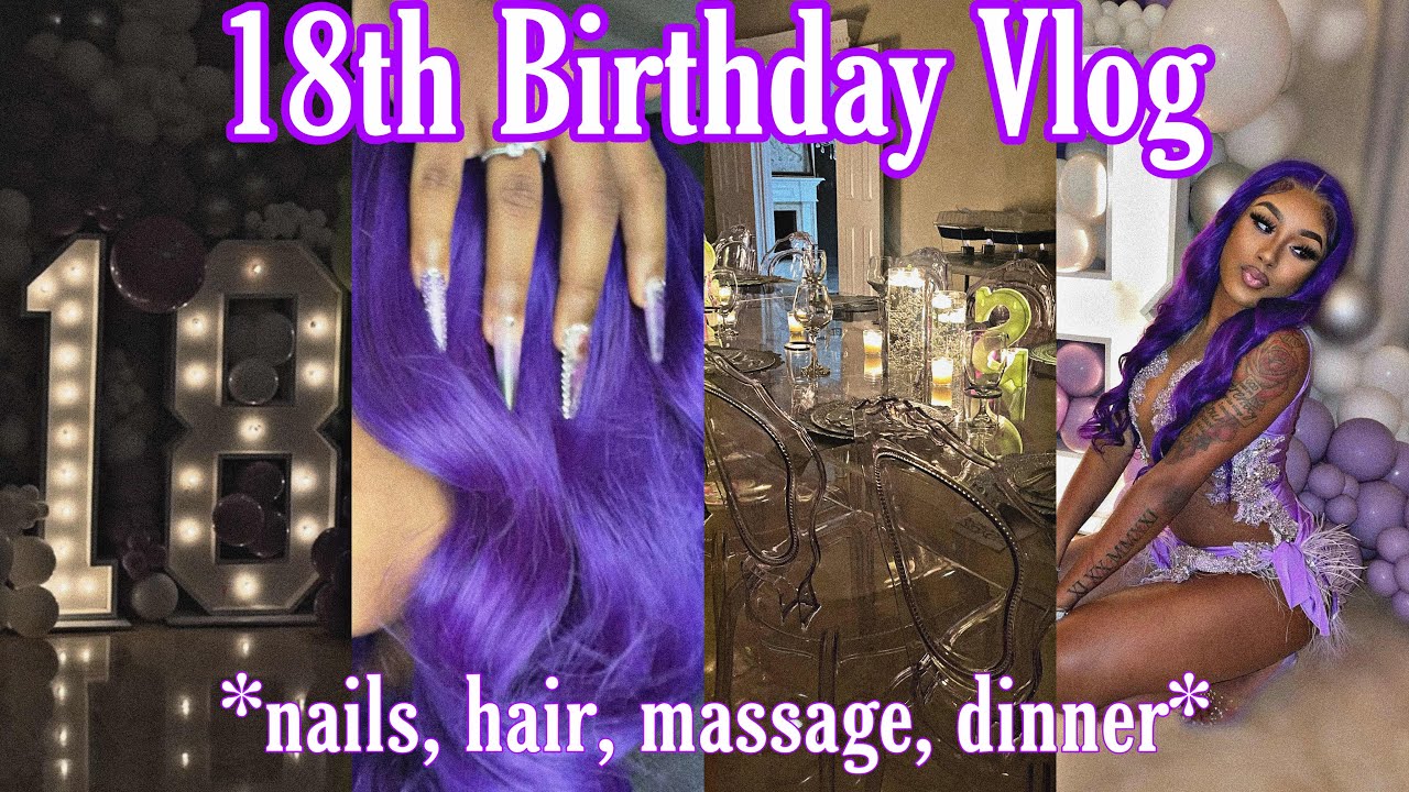 GRWM + CELEBRATE MY 18TH BIRTHDAY WITH ME!! | Semaj Lesley