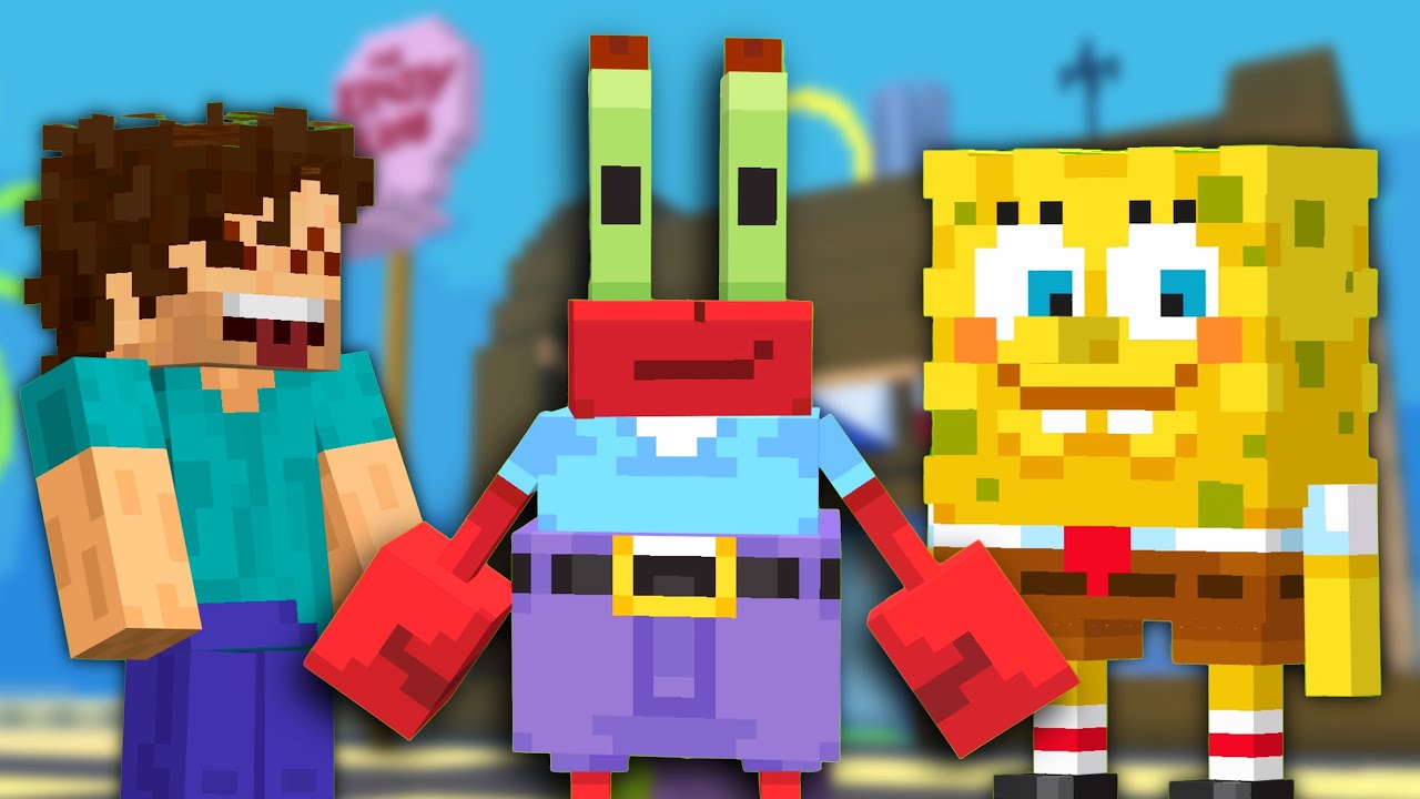 Minecraft’s SpongeBob Mod Is HILARIOUS…