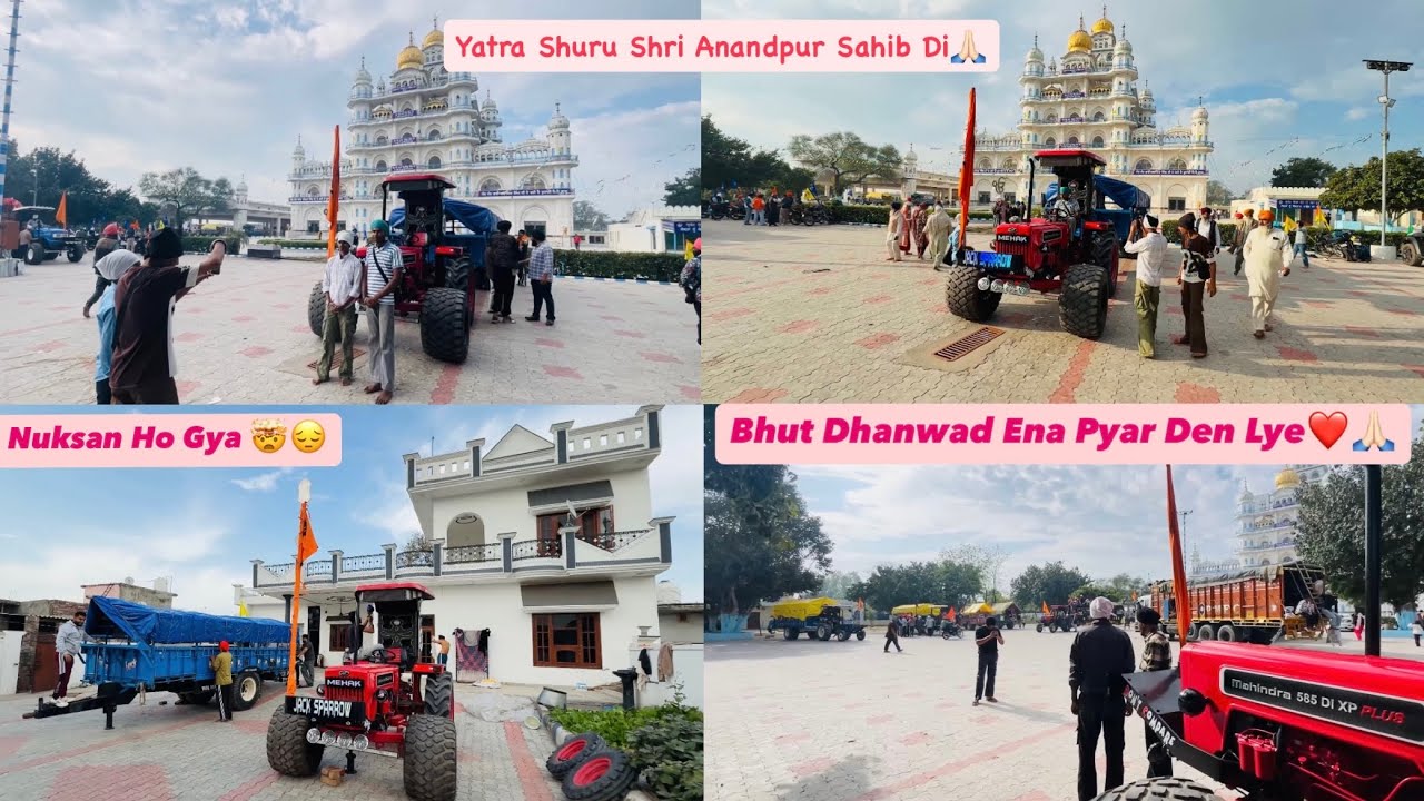 Yatra Shri Anandpur Sahib🙏🏻 Dekho Itema Jo Trali Ch Kita 😂#vlogsvideo