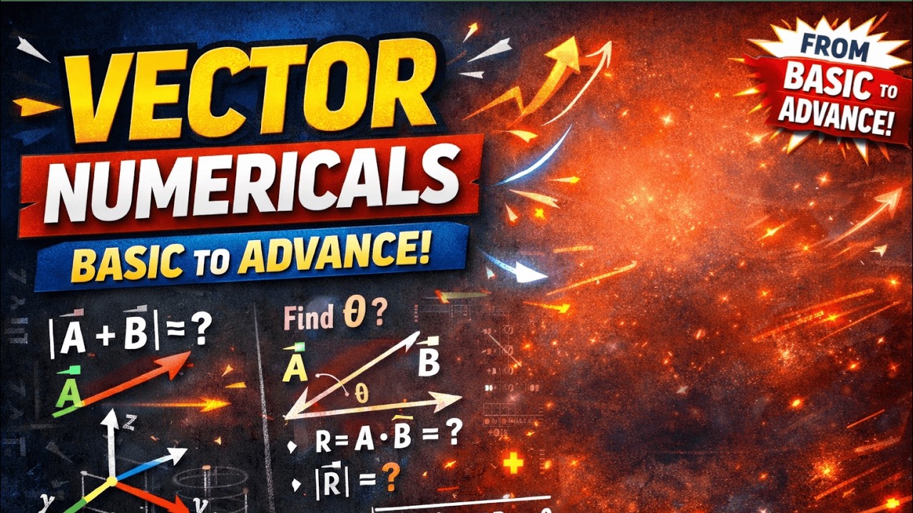 Class 11 Physics | Vectors | Numericals | NEB & Competitive Exams Prep. | New Syllabus