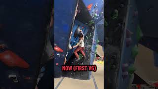 Progress is hard to see while it’s happening. Keep pushing. #bouldering #climbing #rockclimbing