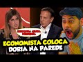 TRETA! ECONOMISTA COLOCA DORIA NA PAREDE