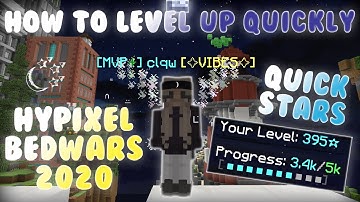 How To Gain Stars FAST! Hypixel Bedwars (WORKING 2024)