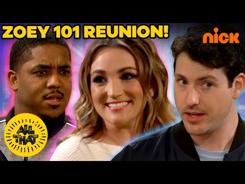 Zoey 101 Reunion On All That! Ft. Jamie Lynn Spears & Full Cast  | All That