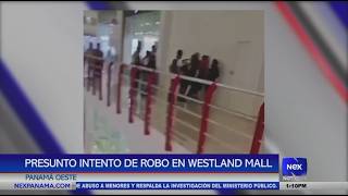 Alleged attempted robbery at Westland Mall in West Panama
