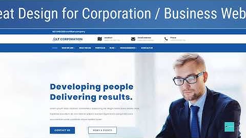 Introducing LT Corporation WordPress Theme