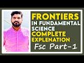 Frontiers in fundamental science  first yera physics  chapter 1  psfian