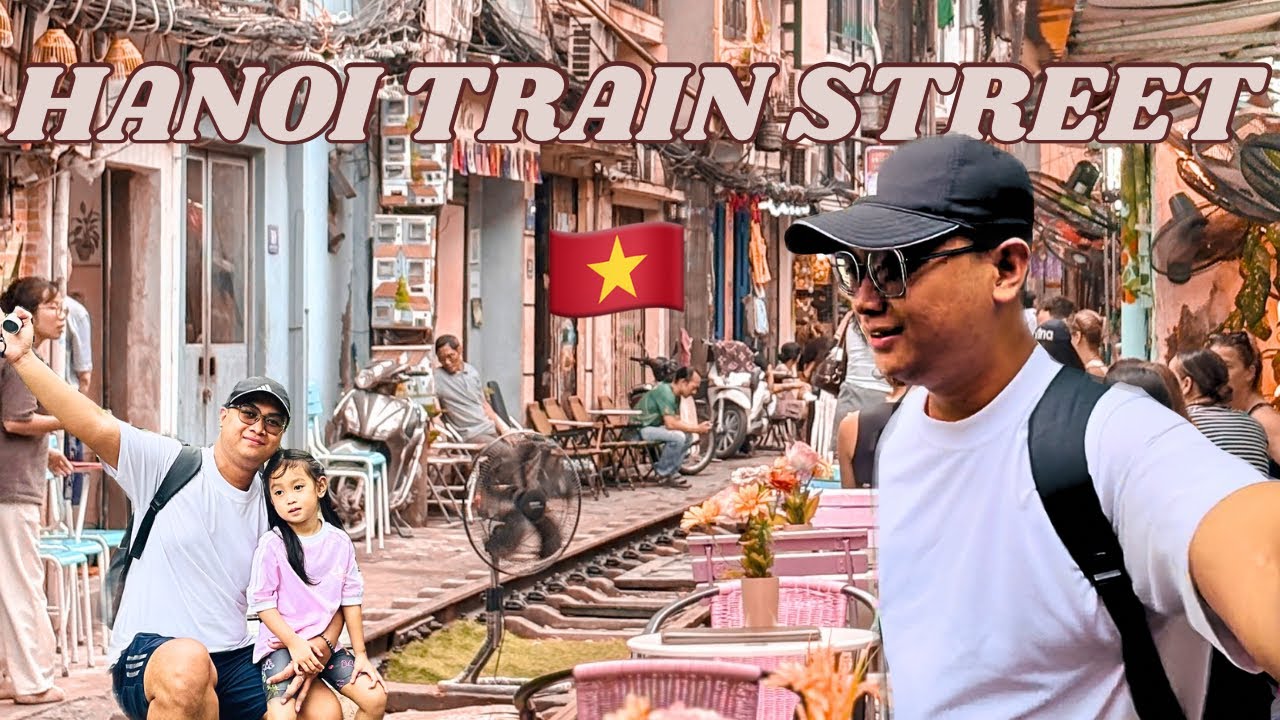 Hanoi Adventures 🚂✨ | Train Street, Night Bus Tour & KFC