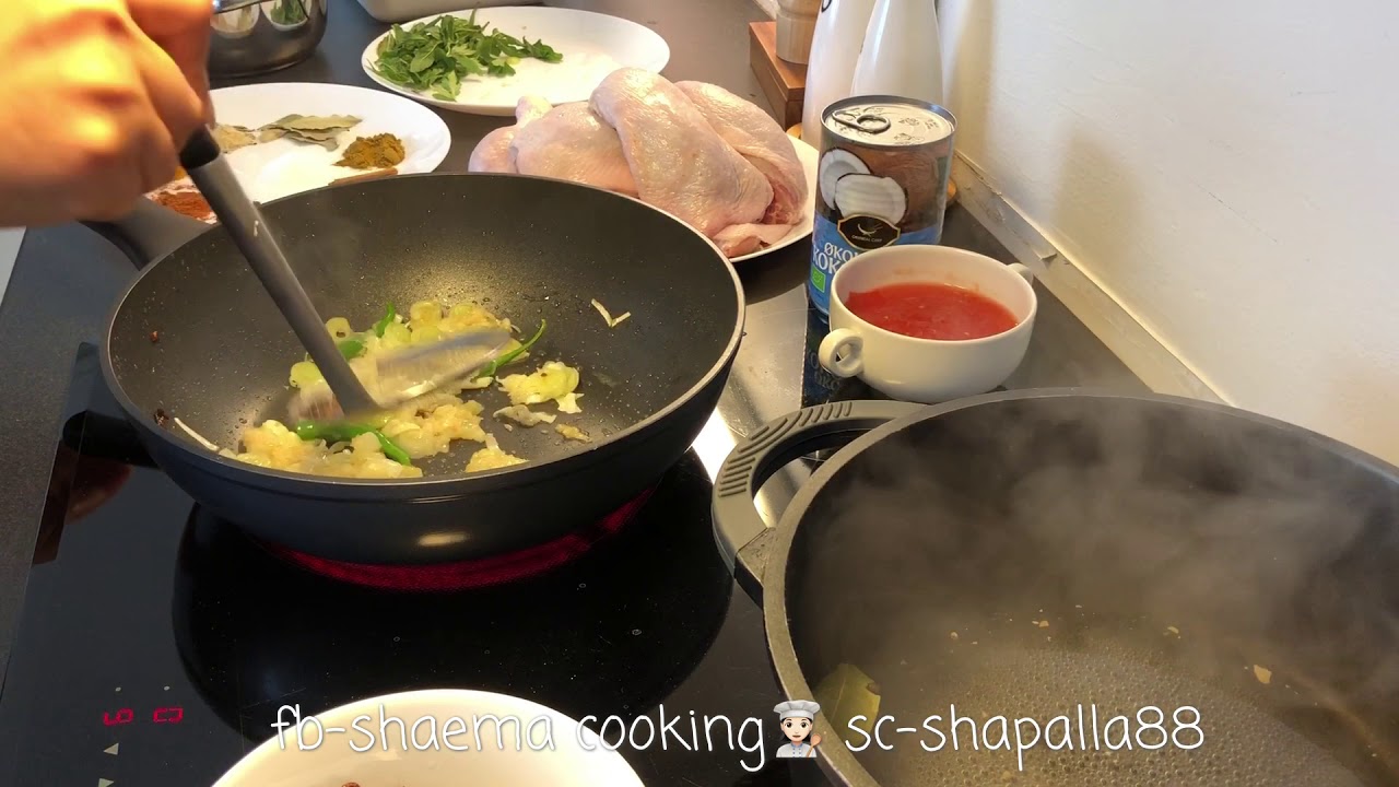 مریشك بەشێوازی هیندی لەگەڵ برنجی هیندی