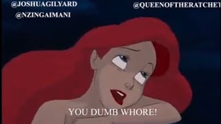 Petty Ariel to all her haters-YOUR NOT PART OF MY WORLD(part of my world parody) @queenoftheratched