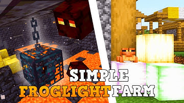 Minecraft Bedrock 1.20: Froglight Farm MCPE Xbox PC Ps4 Switch