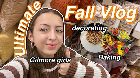 Ultimate Fall Vlog 2022 | Decorating For Fall, Bak...