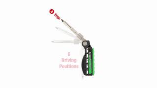 Bit Dr. 11 in 1 Ratcheting Screwdriver - LoggerHead Tools