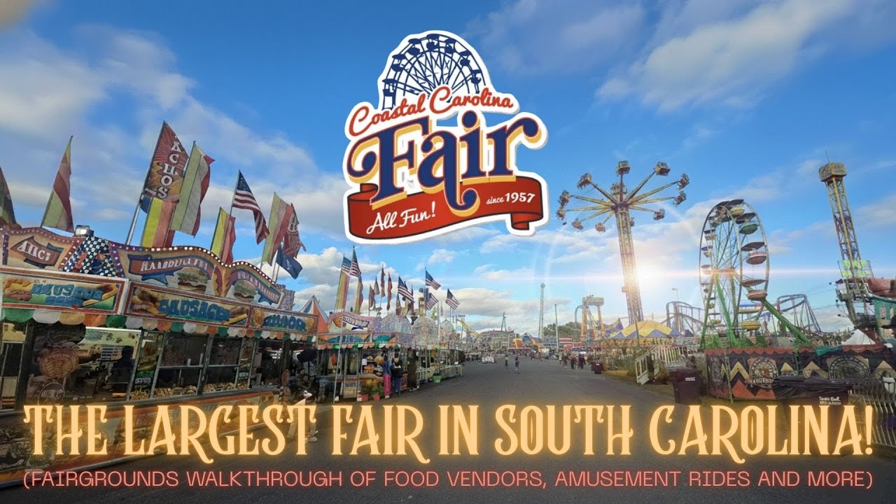 The BEST Day Ever At The Coastal Carolina Fair!!! - YouTube