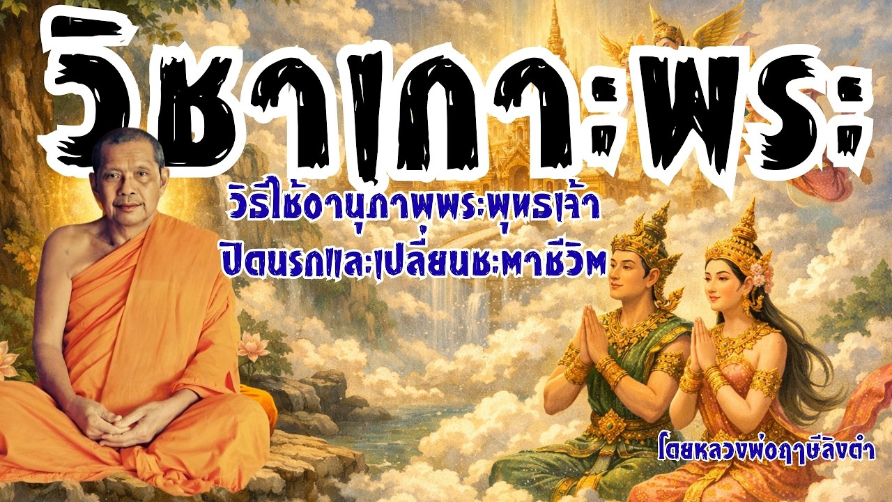 วิชาเกาะพระ!  วิธีใช้อานุภาพพระพุทธเจ้าปิดนรกและเปลี่ยนชะตาชีวิต หลวงพ่อฤๅษีลิงดำ วัดท่าซุง