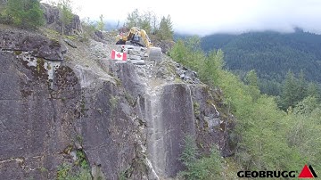 Geobrugg Rockfall Testing