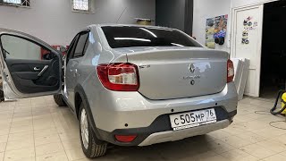 Классная неГромкая аудиосистема за 72400 рублей в Рено Логан. Автозвук в Renault Logan