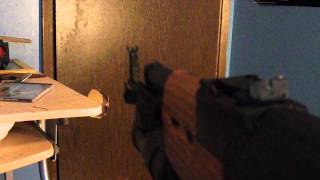 Cardboard Ak-47 With Gp-25 Grenade Launcher