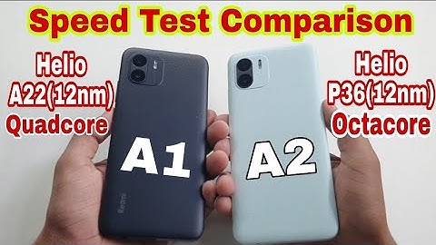 Redmi A1 vs Redmi A2 Speed Test