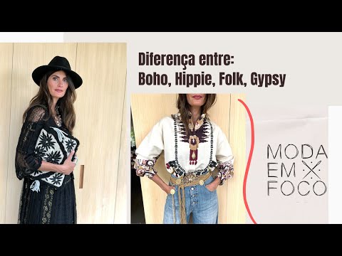 Vídeo: Diferença Entre Indie E Boho / Look Boêmio