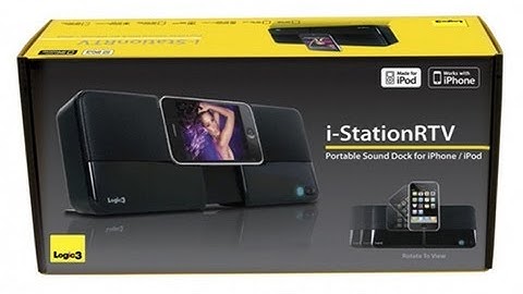 Logic3 i-Station RTV WIP016 iPod/iPhone Dock Unboxing, Review and Product Tour All in One