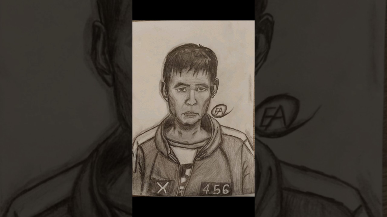 Вербовщик и Сон Ки Хун из Игры в кальмара 