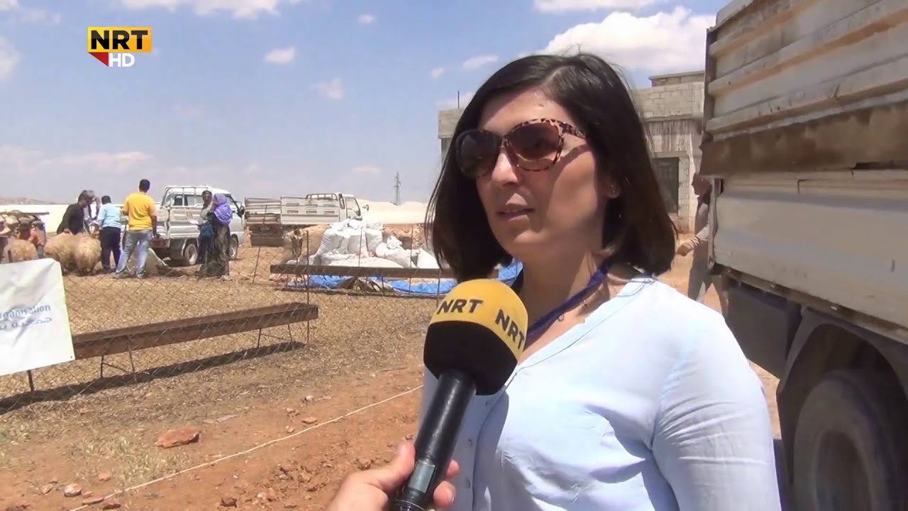 KOBANÎ  KOMELA BIHAR PEZ BELV DIKE منظمة بهار توزع الأغنام على الأهالي في كوباني