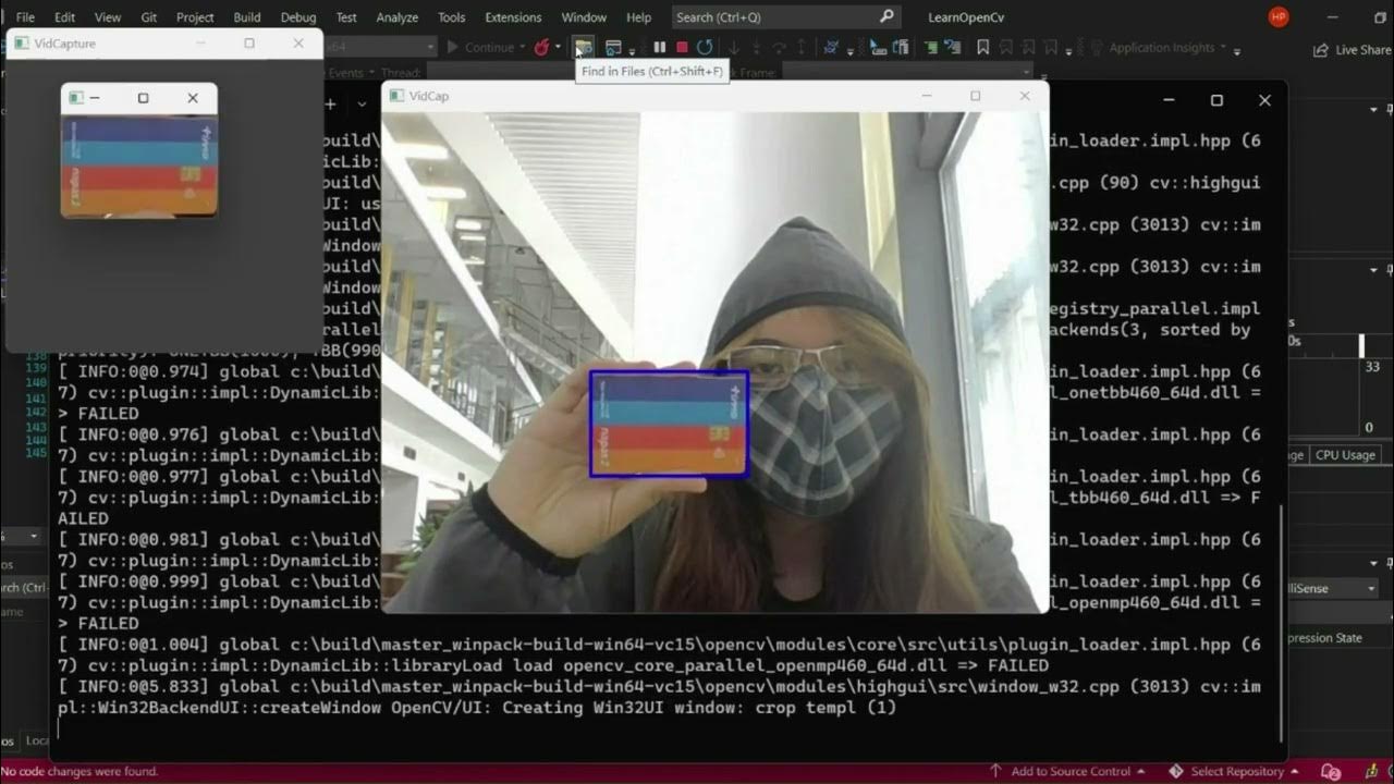 Real-time object tracking using C++ and OpenCV - YouTube