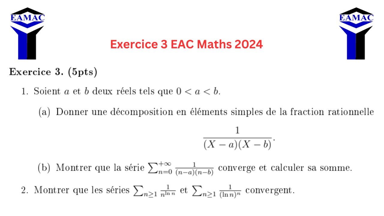 Solution EAC 2024 Maths Exo 3