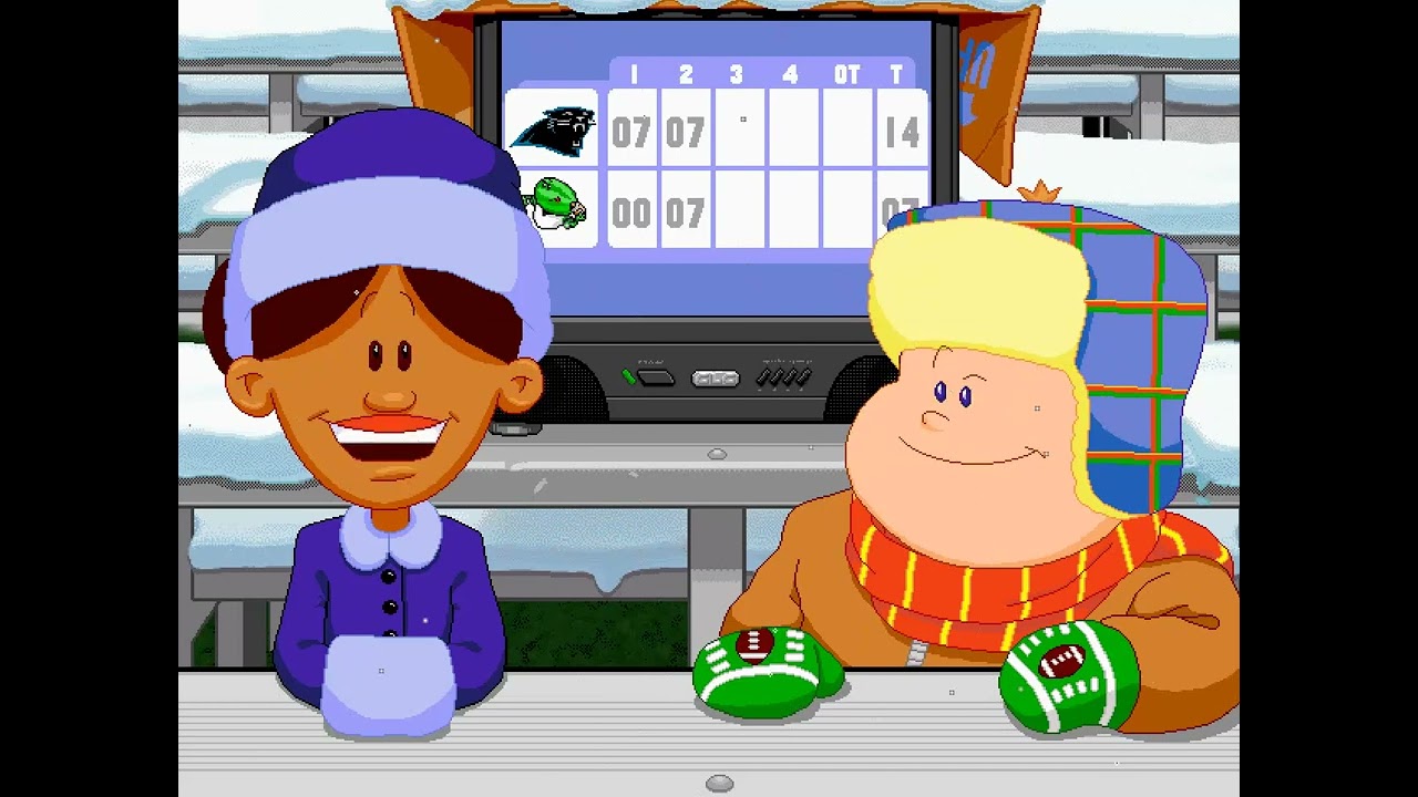 Backyard Football 1999 Season ANOTHER SNOW GAME EP 8 YouTube