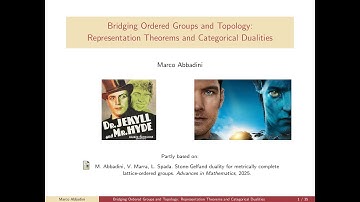 Abbadini - Bridging Ordered Groups and Topology: Representation Theorems and Categorical Dualities