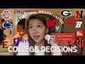 i applied to 18 schools... this is how it went | college decision reactions 2020