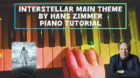 Hans Zimmer - Interstellar Main Theme (Easy Piano Tutorial)