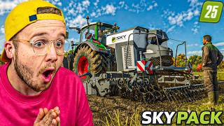 LE DLC SKY DÉBARQUE ET INTRODUIT UNE NOUVELLE PHYSIQUE IMPRESSIONNANTE sur Farming Simulator 25 !💣