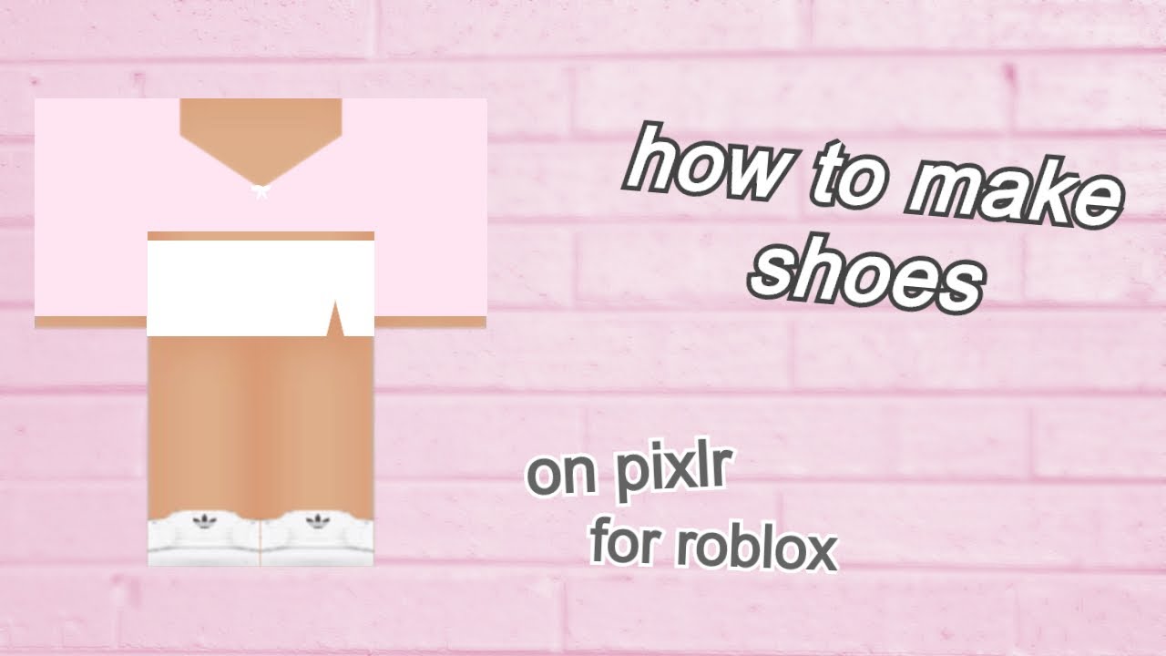 How To Make Shoes On Roblox Youtube - sandals roblox shoes template