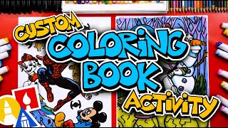 happy coloring book day custom coloring page activity