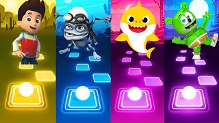 Ryder Paw Patrol - Crazy Frog - Baby Shark - Gummibar ||| TILES HOP EDM RUSH