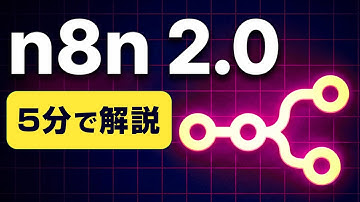 【たった5分で解説】n8nバージョン2.0の変更点！
