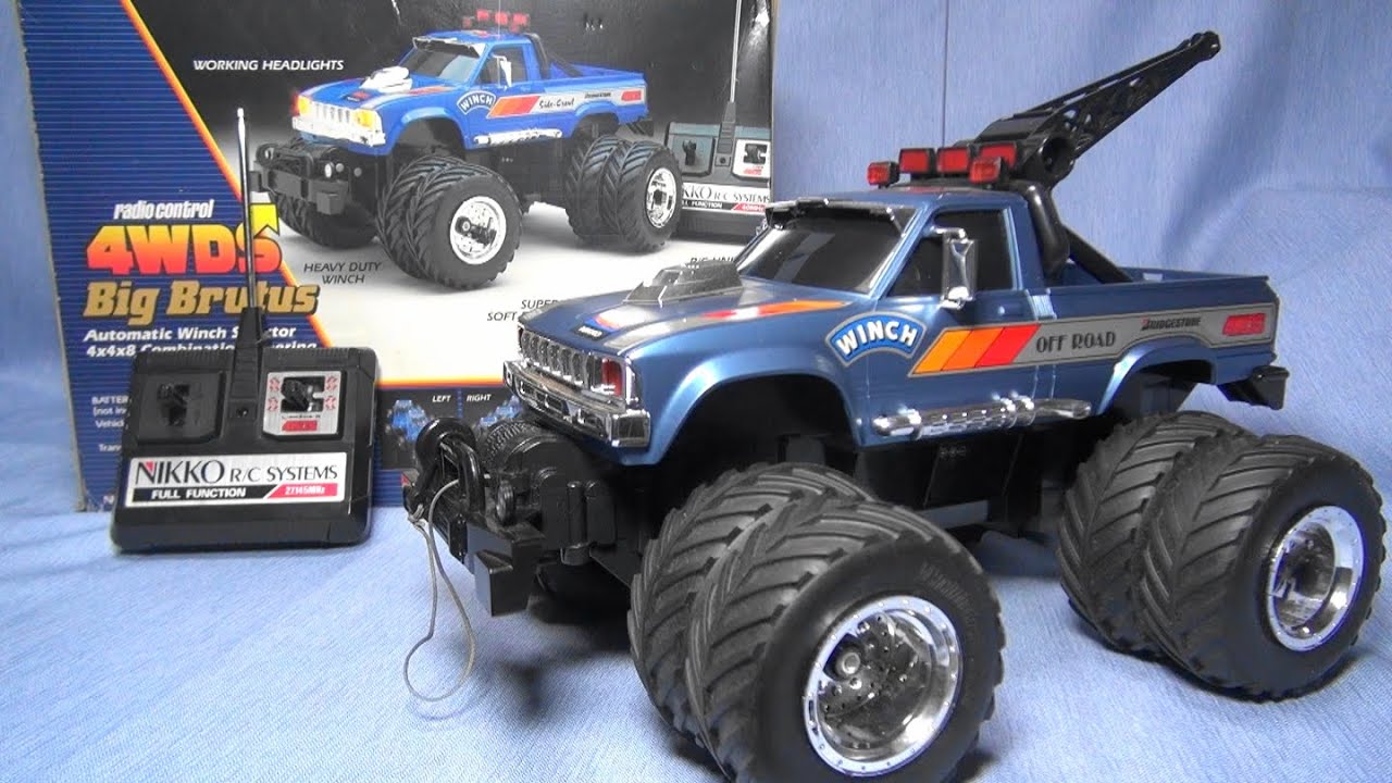 1/16 Nikko Big Brutus 4WDS ニッコーUSA版 サイドクロール ハイラックス 1985年 昭和60年 Side Crawl  Hilux トイラジ ラジコン