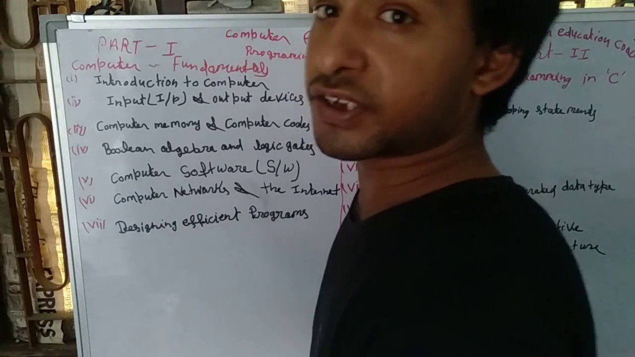 Computer Fundamentals and Programming in C - Part 1