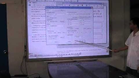Use Enjoy Audience Response System with Interactive whiteboard